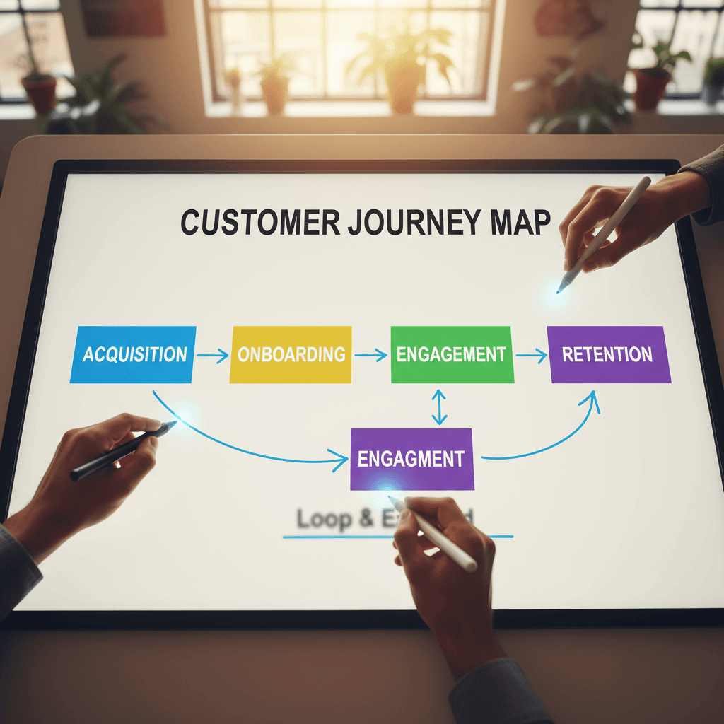 Lifecycle automation strategy with multi-channel customer journey